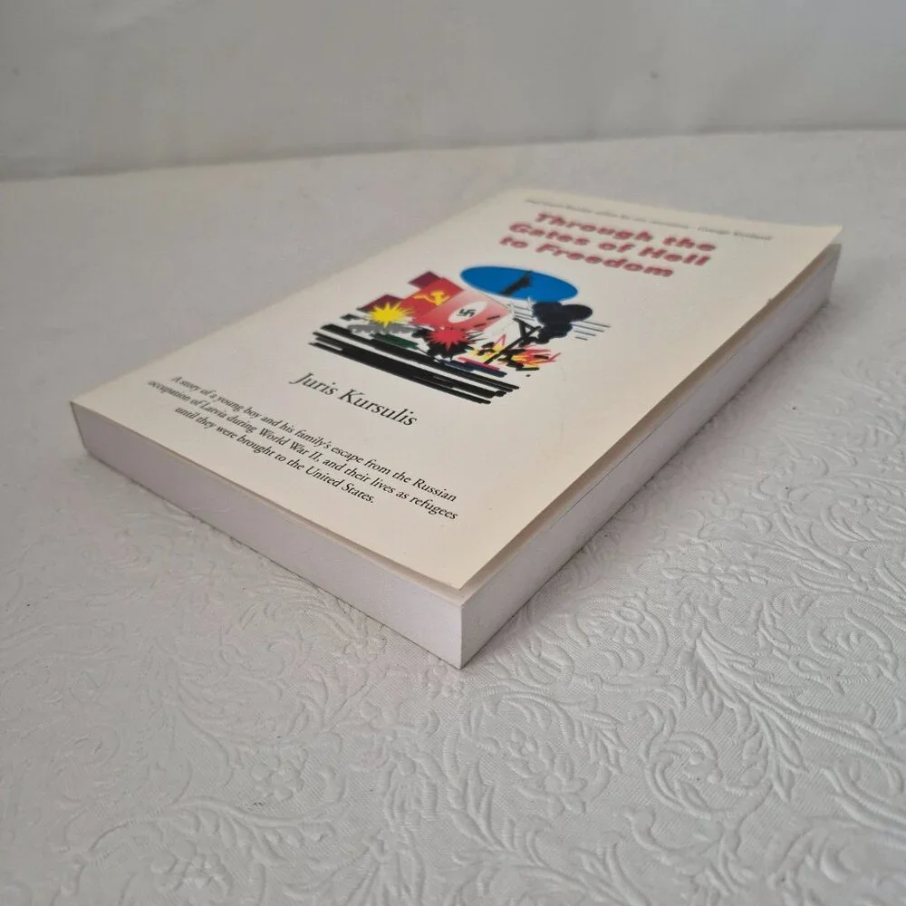 Through The Gates of Hell to Freedom by Juris Kursulis Signed Paperback Book